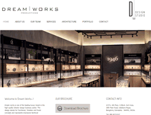 Tablet Screenshot of dreamworksme.com